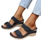 thumbnail image 3 of WILLBEST Sandalias Flexibles De Verano Para Mujer, Con Flores, Informales, Con Punta Abierta, Cuñas, Suela Suave, Transpirables, Zapatillas, Sandalias, 3 of 9
