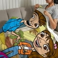 thumbnail image 3 of Maya y Miguel anti-pilling, suave, ligera, esponjosa y acogedora de lujo para hogar y cocina – Perfecta para niños y adultos,120X180cm, 3 of 6