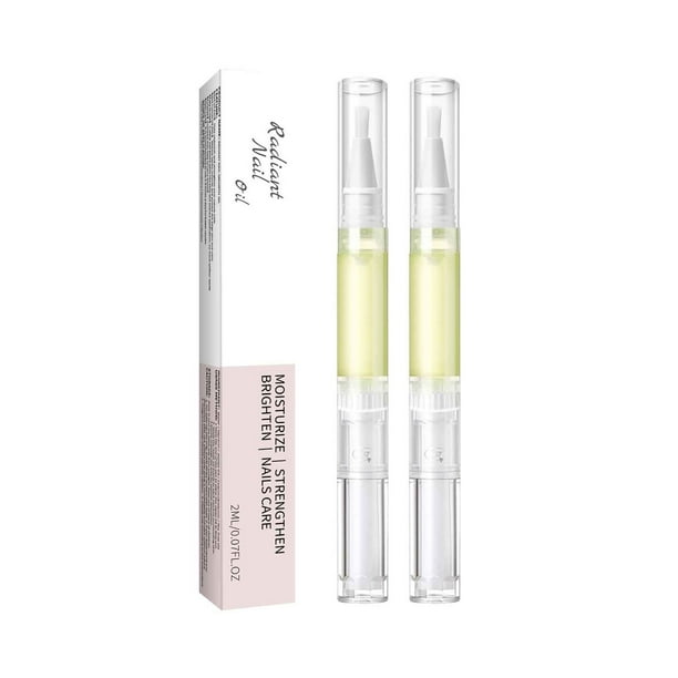 Aceite para uñas fortalecedor, hidratante y fortalecedor, para manicura, lápiz nutritivo, anticolgantes, elimina los bordes de las uñas, 2 ml