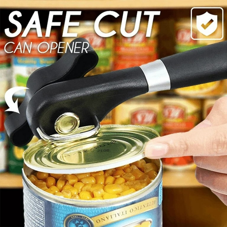 Stainless Steel Opener Safe Cut Can Opener Can Opener Handheld,Manual Can  Opener