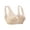 Nude, variant on Seamless Front Hook Comfort Bra, Size 42 White