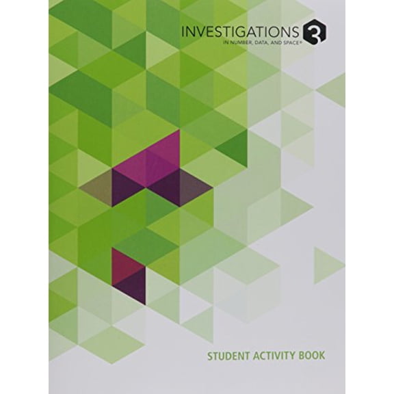 Investigations 2017 Student Activity Book Grade 3