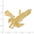 thumbnail image 4 of FB Jewels 14K Yellow Gold Solid Polished Eagle Pendant, 4 of 4