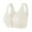 White, variant on Plus Size Bras for Women 2025 Lace Fashion Thin Style Ventilate Front Buckle Bra Without Steel Rim Pink L-4XL