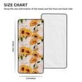 thumbnail image 2 of Premium Bath Towel Sunflower - Quick Drying - Coral Velvet Highly Absorbent Bath Towel Bathroom Beach Gym Hotel Salon Spa Sport Yoga Towel (27x55in), 2 of 6