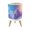 Color 3, variant on Small Trash Can with Lid riverbank river garner state park texas river bank 1.8 Gallon Dog Proof Trash Can Round Garbage Can Waste Bin Wastebasket for Bathroom Bedroom Living Room