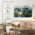 thumbnail image 5 of Elephant Stock Sea Depth Abstract Wall Art - Horizontal Canvas Wall Art - Living Room Wall Decor - Abstract Canvas - Gray And Gold Decor By Chamira Young - 39" x 26", 5 of 8