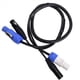 thumbnail image 2 of Cable Combinado Flexible Powercon de 1 M, XLR DMX512, 3 X 1,5 mm, para Iluminación de Escenario, Cabezal Móvil., 2 of 5