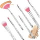 thumbnail image 4 of Brocha de maquillaje profesional Brillar Kit de brochas de maquillaje 7 piezas con bolsa brillante, 4 of 5