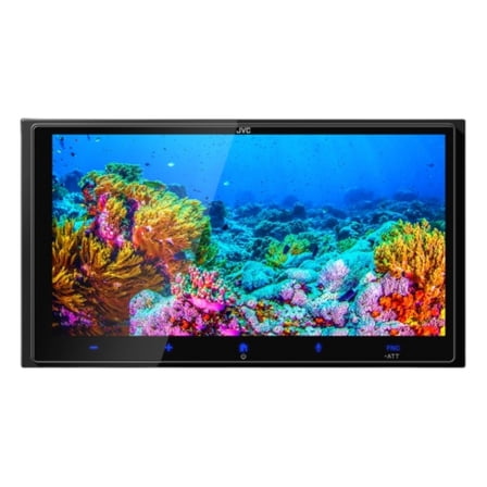 New JVC KW-M795BW 6.92" 2-DIN Digital Multimedia Receiver w/ CarPlay & Android Auto