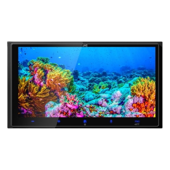 New JVC KW-M795BW 6.92" 2-DIN Digital Multimedia Receiver w/ CarPlay & Android Auto