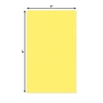 thumbnail image 2 of Yellow 3x5 Inch Uncut Art Mat Board - No Opening - 10 Mats, 2 of 7