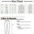 thumbnail image 2 of LEEYNEER Women‘s Casual Drawstring Jogger Sweatpants Cotton Linen Lightweight Tapered Pants Loose Fit Workout Trousers with Pockets, 2 of 5