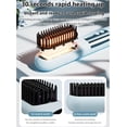 thumbnail image 6 of Numoya Gobrush Pro 2025,Numoya Go Brush Pro For Short Hair,3 Heat Settings For All Hair Types, 30S Fast Heat, Ionic & Ceramic Care, Cold Air Mode, 2500Mah Usb-C Rechargeable Straightening Brush, 6 of 8