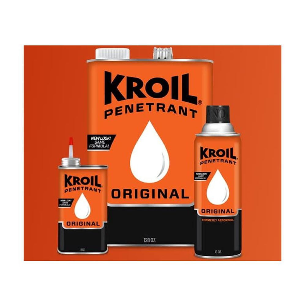 Kroil Penetrant Sampler Bundle – Original, Silicone & Graphite Penetrating Oils (4 Pack)