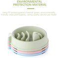 thumbnail image 3 of Cuenco de alimentación lenta para perros, platos de alimentación más lentos para mascotas (diámetro 6,5 x 1,8 pulgadas), alimentador lento sin asfixia con divertidos huesos de pescado (Verde）, 3 of 5