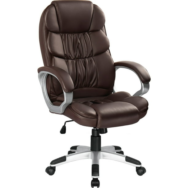 Furmax High Back Office Adjustable Ergonomic Desk Padded Armrests