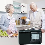 XHDATA D-328 Portable DSP Small Stereo Radio FM/AM/SW MP3 Player Support TF Card Rechargeable Battery Earphone Jack