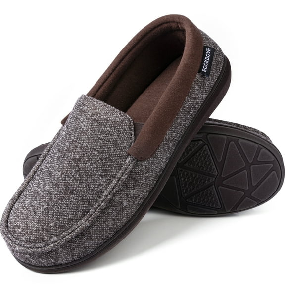 RockDove Pantoufle Moc pour Homme avec Tissu Anti-Odeur SILVADUR