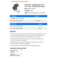 thumbnail image 2 of Fuel Pump - Compatible with 1973 - 1976, 1984 - 1986 Chevy Caprice 1974 1975 1985, 2 of 2