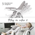 thumbnail image 5 of Sweety Fox Trona para Bebé Regulable en 7 Alturas Diferentes - Silla para Bebé Gris - Silla para Comer de Bebe - Tronas Plegables para Bebés y Niños Pequeños, 5 of 5