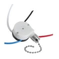 thumbnail image 2 of BELOVING Pull Chain Switch Multifunctional Replacement Part Wall Lamps 3 Speed 4 Wire Silver, 2 of 8