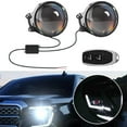 thumbnail image 3 of QAOlDH GINTBN 2PCS Dynamic Devil Eyes LED Car Headlight, 3.1inch Big Eyes Glasses LED Eyeball Headlights Car Lights 12V with Switch Control, 6 Adjustable Eye Pattern, for Most Car Motorcycle, 3 of 6