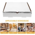 thumbnail image 3 of WASHWEPE 10Ud Caja Para Pizza Corrugada Para Transporte Fácil Y Almacenamiento Café, 3 of 8