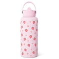thumbnail image 1 of Botella SANDJEST Strawberry 950 ml con aislamiento de acero inoxidable, 1 of 8