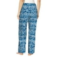 thumbnail image 2 of Bixox Women's Shell Patterned Pajama Pants Loungewear, 2 of 5