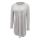 thumbnail image 3 of mfyjkho Vestidos para mujer, Mono de sudadera de manga larga con cuello redondo y bolsillos plisados en la espalda de color liso para mujer, falda larga Vestidos festivos para mujer l, 3 of 5