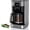 Black 12 cups w/ LCD Touch, variant on Mixpresso 12 Cup Coffee Pot, Auto-Off & Reusable Filter, Large Drip Coffee Maker 12 Cup Borosilicate Glass Carafe, Anti-Drip Coffee Machine Water Level Window, Black Electric Coffee Maker