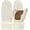 White, variant on Dalrosia Mittens for Women Cold Weather, Womens Mittens Wool Knit Warm Thermal Fleece Lined, Winter Gloves with Touchscreen Fingers