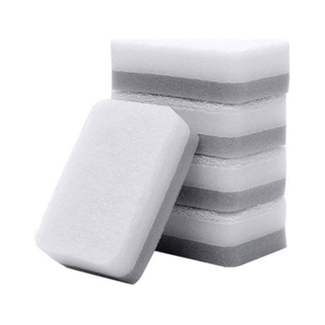 Bewildely Paquete de 5 esponjas para lavar platos, encimera, cuencos, fregador, limpieza absorbente de agua para el hogar, baño, restaurante Suministros de limpieza para el hogar Suave/5 piezas Bewildely HA002794-04