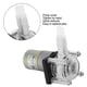 thumbnail image 4 of Pompe péristaltique auto-amorçante, cadre de roue en acier inoxydable, tête transparente PC, moteur à courant continu (12 V), 4 of 4