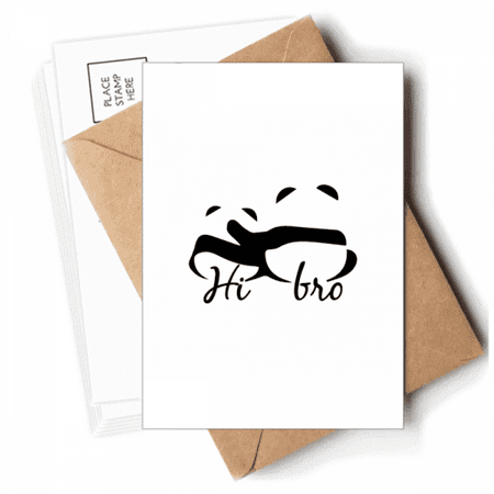 Panda Companion Companion Comfort Postcards Envelopes Blank Note Cards Mailing
