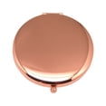 thumbnail image 2 of Pocket Makeup Small Portable Small Round Makeup Hand Metal Cosmetics 1 Compact Makeup,Gold Mothers Day Makeup Magnifying Glass, 2 of 9