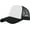 Silver, variant on YooGuoGuo Unisex Patchwork Mesh Back Baseball Caps Adjustable Snap Unstructured Trucker Hats Breathable Sports Tennis Golf Caps