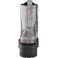 thumbnail image 3 of Guess Womens Fearne Faux-Leather Platform Combat & Lace-up Boots, 3 of 8