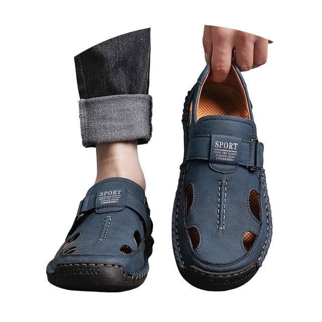 Outdoor Hiking Sandals Closed Toe Design Soft Sole Non Slip Comfortable Lightweight Sport Sandals for Beach Commuting