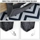 thumbnail image 4 of Organizador de mesita de noche gris oscuro Sofá Reposabrazos Organizador Rango Remoto Canape Bolsillo vacío Cama Bolsillo Bolsa de almacenamiento junto a la cama Cubierta colgante para la cama Escritorio de almacenamiento Excelente Rendimiento ER000358XLL, 4 of 5