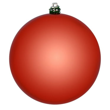 Vickerman 4.75" Bittersweet Shiny Ball Ornament, 4 per Bag