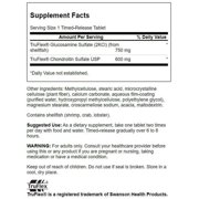 Swanson Glucosamine and Chondroitin Sulfate - Timed-Release Formula 120 Tablets
