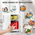 thumbnail image 3 of Compact Refrigerator, Portable Mini Fridge, Skin Care, for Bedroom, Car, Office & Dorm, Small Cooler for Cosmetics, Beverage and Food, 3 of 7