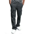 thumbnail image 3 of Diconna Men's solid color casual style sweatpants with pocket drawstring, 3 of 6