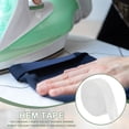 thumbnail image 4 of Cinta de dobladillo instantánea Uxcell para planchar, cinta de dobladillo sin coser para pantalones, tiras adhesivas lavables blancas 1 Pcs 10.9 Yard, 4 of 7