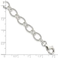thumbnail image 4 of Sterling Silver Bracelet Fancy Link, Other 7 mm 8.5 in, 4 of 4