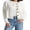 Colorful, variant on LMLYSoH Women's Crew Neck Knit Cardigan Basic Long Sleeve Solid Color Button Down Sweater Outwear