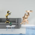 thumbnail image 2 of Colección de esculturas: Figura de caballo, adorno de mesa, obra de arte de resina, pieza central para sala de estar, dormitorio, escritorio, chimenea, 2 of 8