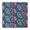Colorful, variant on Flower Print Elastic Fitted Tablecloth - Watercolor Flowers Pattern Square Table Cover, Windproof Snug Fit Outdoor Picnic Table Protector, Washable Cute flowers Design (34x34 Inches)